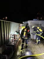 Foto von der Einsatzstelle 1 Foto von der Einsatzstelle 1