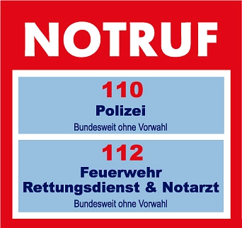 Notrufnummern Notrufnummern
